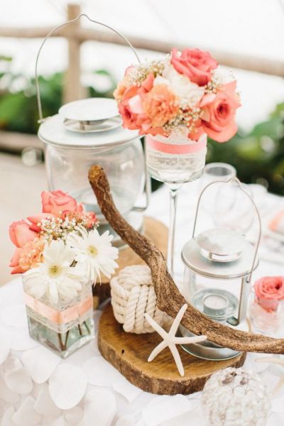 Peach Summer Wedding