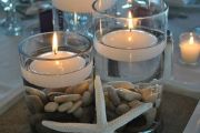 beach-theme-candle-centerpieces-for-wedding-tables