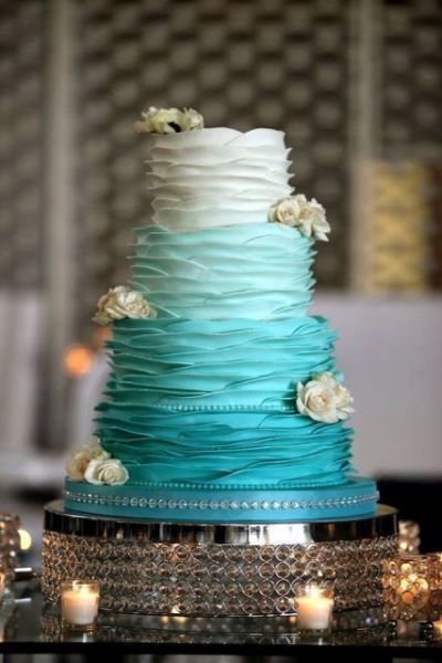 tiffany_color_wedding_cake_elcreations