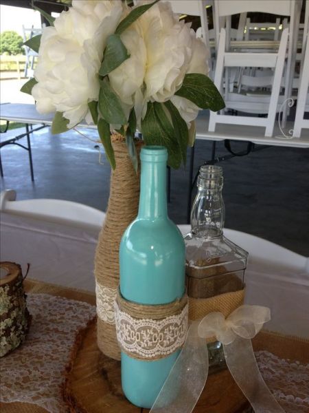 tiffany_color_wedding_centerpiece_bottle_elcreations