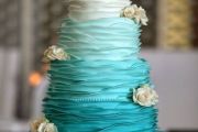 tiffany_color_wedding_cake_elcreations